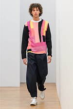 コム デ ギャルソン・シャツ 2024年秋冬メンズコレクション - 色彩の自由な律動｜写真25