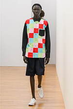 コム デ ギャルソン・シャツ 2024年秋冬メンズコレクション - 色彩の自由な律動｜写真26