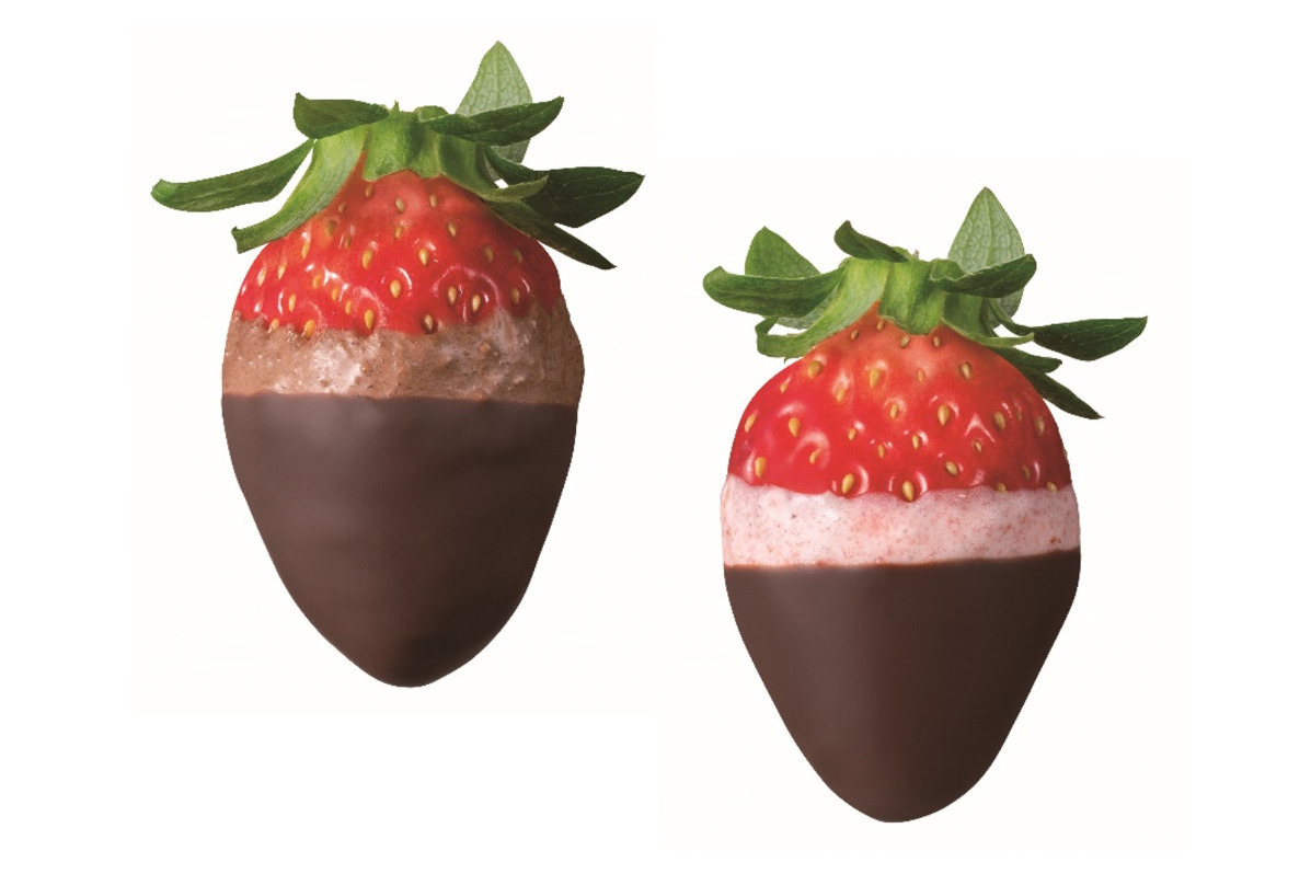 とちおとめ｜ゴディバのバレンタイン限定「ストロベリーディップ」生苺をダークチョコレート＆軽やかムースでディップ