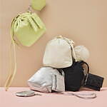 GUの24年春新作バッグ＆シューズ、“ふっくら”素材の3セットショルダーポーチやシアーブーツ｜写真2