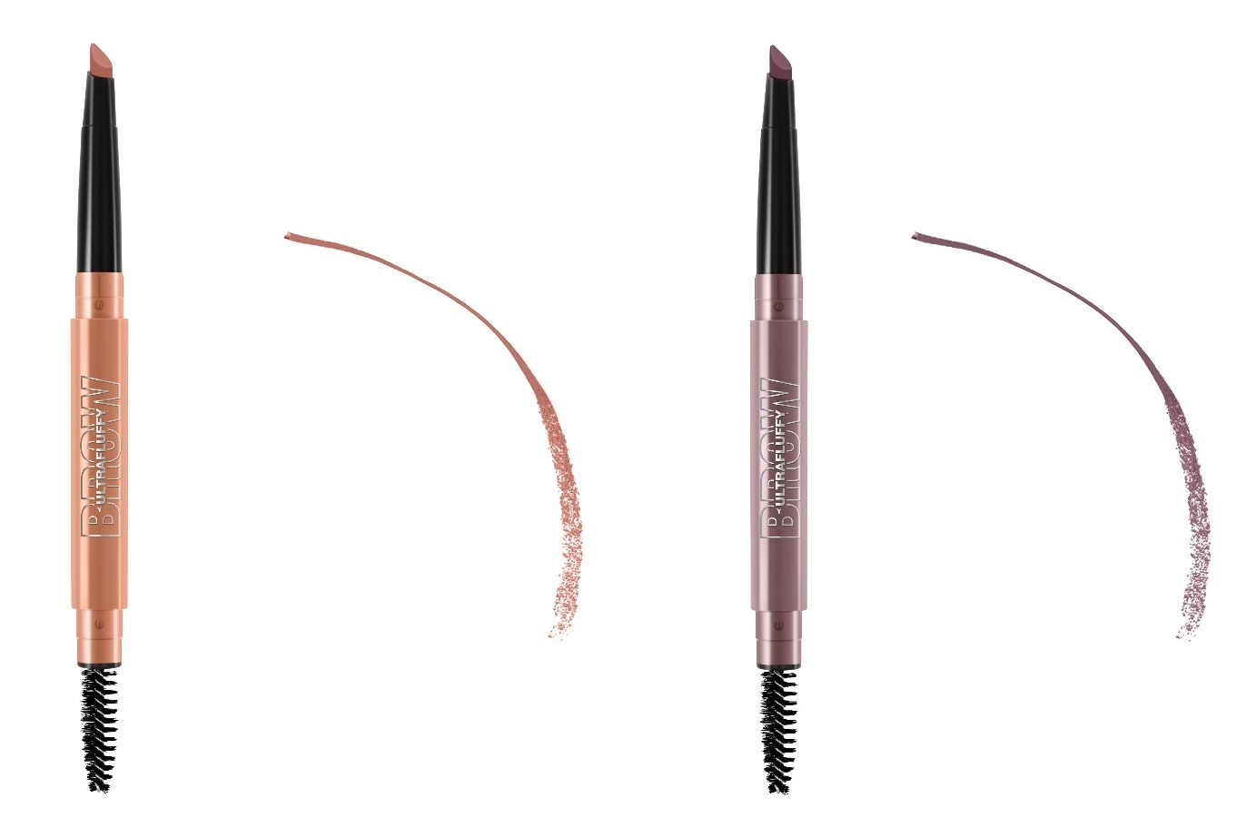 メイベリン ニューヨーク“ふんわり眉が叶う”アイブロウペンシル、コーラルorラベンダーの24年春新色