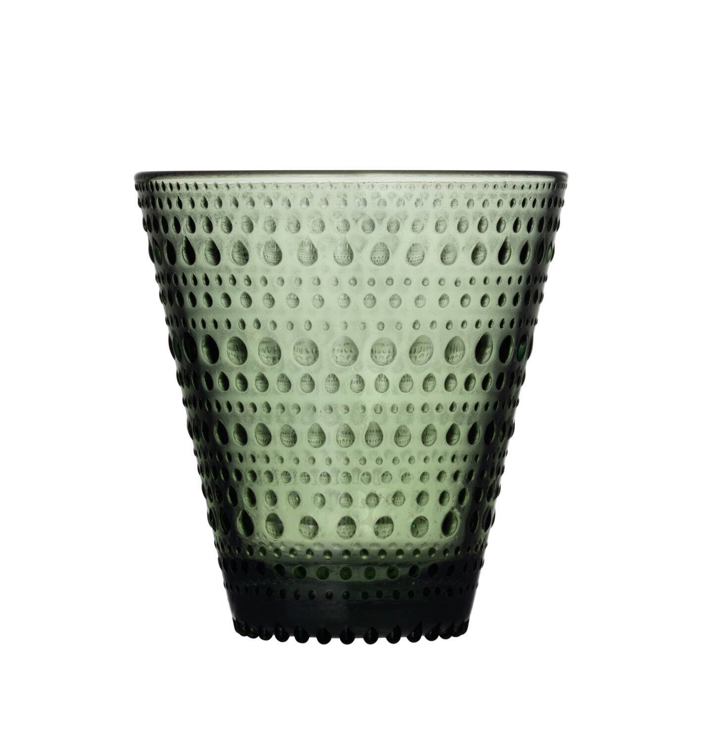 イッタラ24年春ガラスアイテム - くすみピンク＆森のような緑のグラス、クランベリー色の鳥オブジェも｜写真21