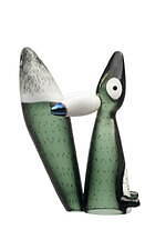 イッタラ24年春ガラスアイテム - くすみピンク＆森のような緑のグラス、クランベリー色の鳥オブジェも｜写真48