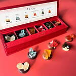 “まるで鉱物”の限定ショコラが大阪・福岡で、エメラルド水晶や蛍石風の琥珀糖×チョコレート｜写真8