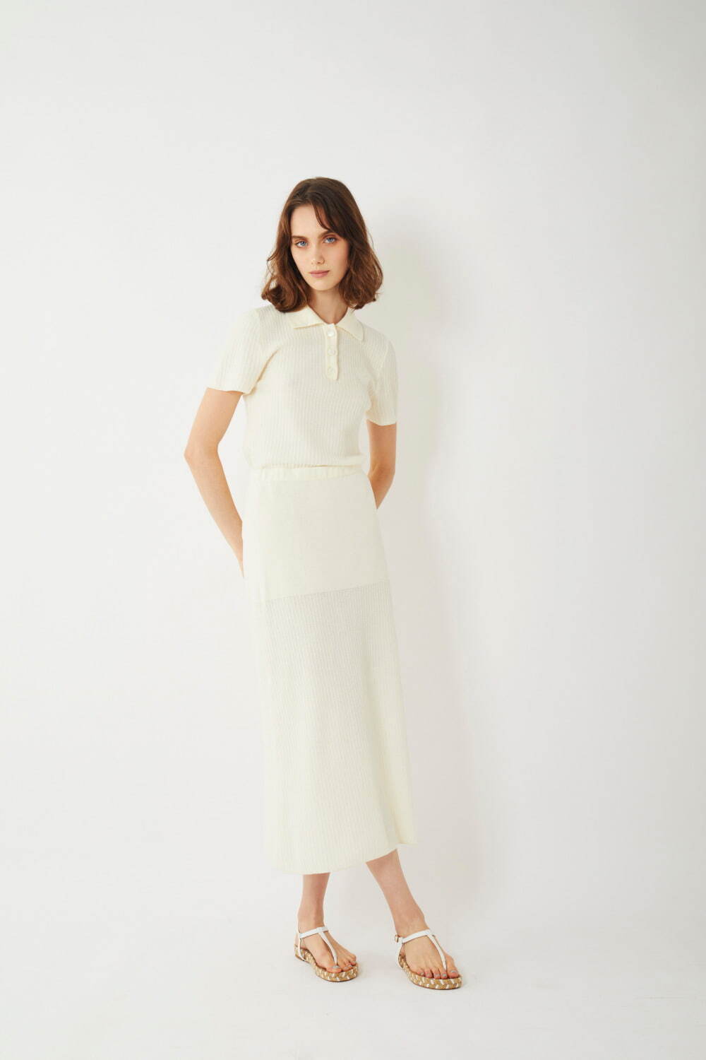 ルシアン ペラフィネ 2024年春夏｜female ポロシャツ