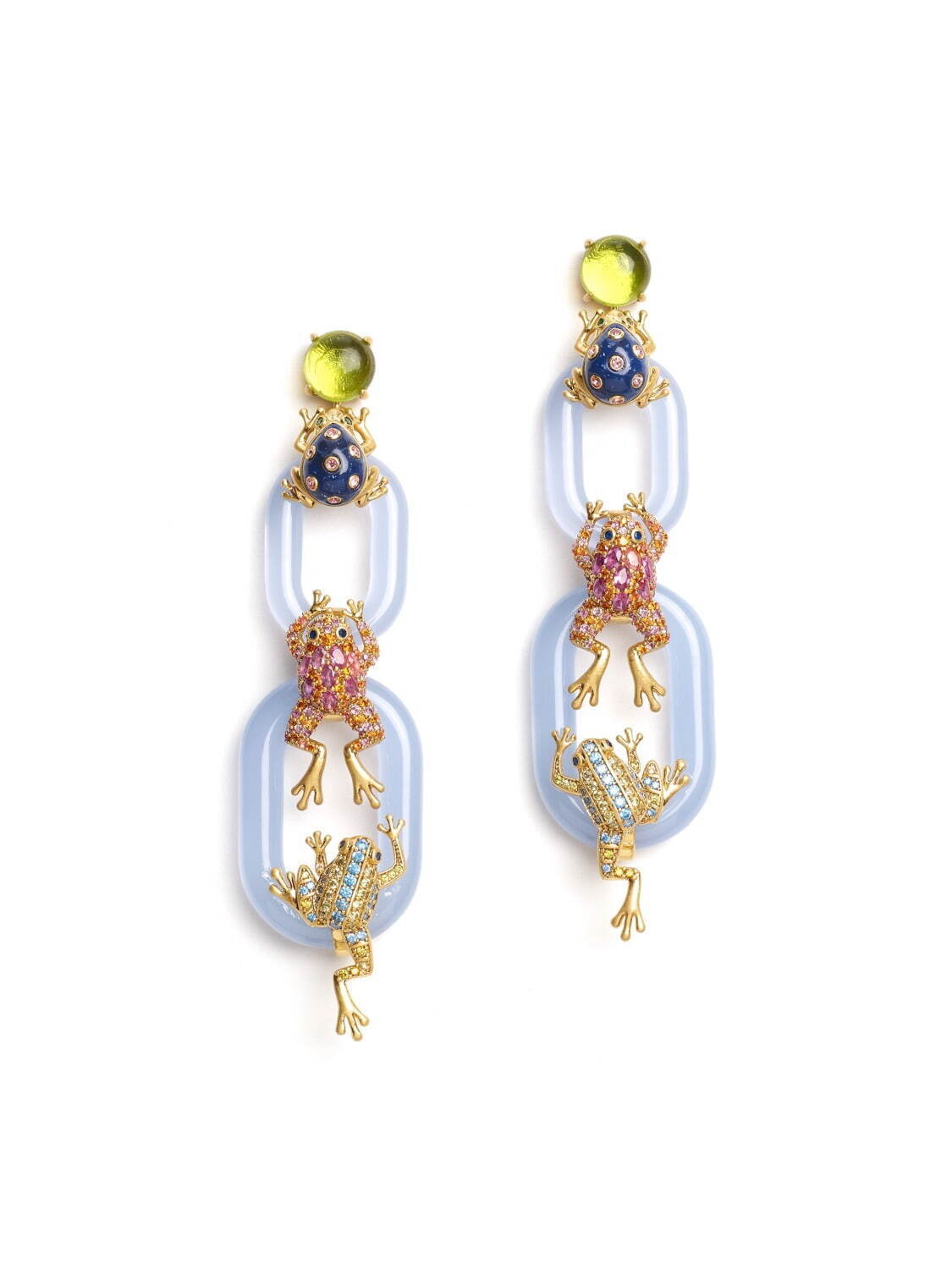 linear earrings  37,400円
