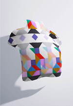 ミー イッセイ ミヤケ24年春夏ウェア、“まるでパズル”のカラフル