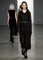 カルバン・クライン コレクション 2014-15年秋冬 - ロングシルエットのニットウェアが主役｜写真33