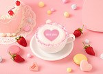 「メゾ ピアノ」限定カフェが新宿に、“ベリエちゃん”いちごパフェ＆“ピンクのドリア”プレートなど｜写真7