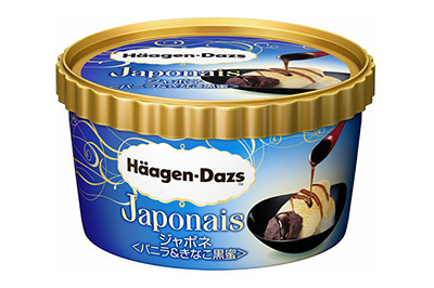 ハーゲンダッツ「ジャポネ バニラ＆きなこ黒蜜」