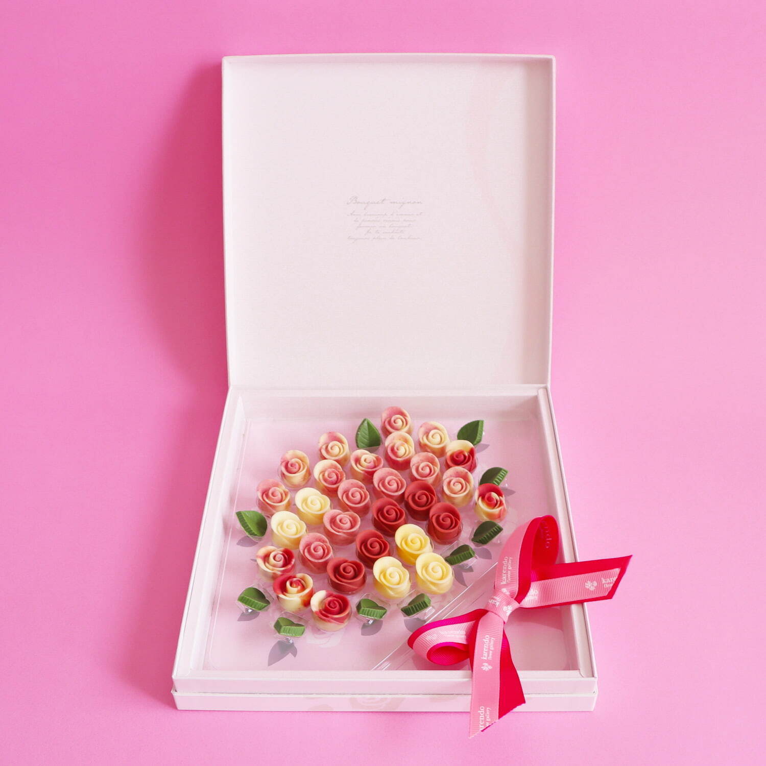 花屋が作る“バラ型チョコ”にチューリップ着想の新作、24年バレンタイン＆ホワイトデー限定｜写真9