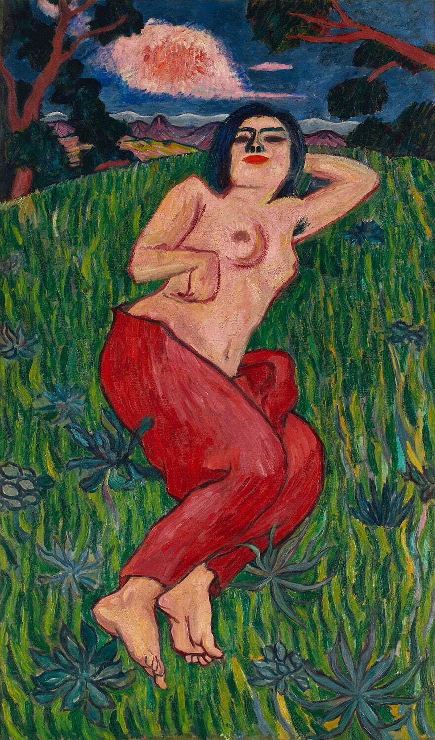 重要文化財 萬鉄五郎 《裸体美人》 1912年 東京国立近代美術館
(トリオ、テーマ「モデルたちのパワー」より)