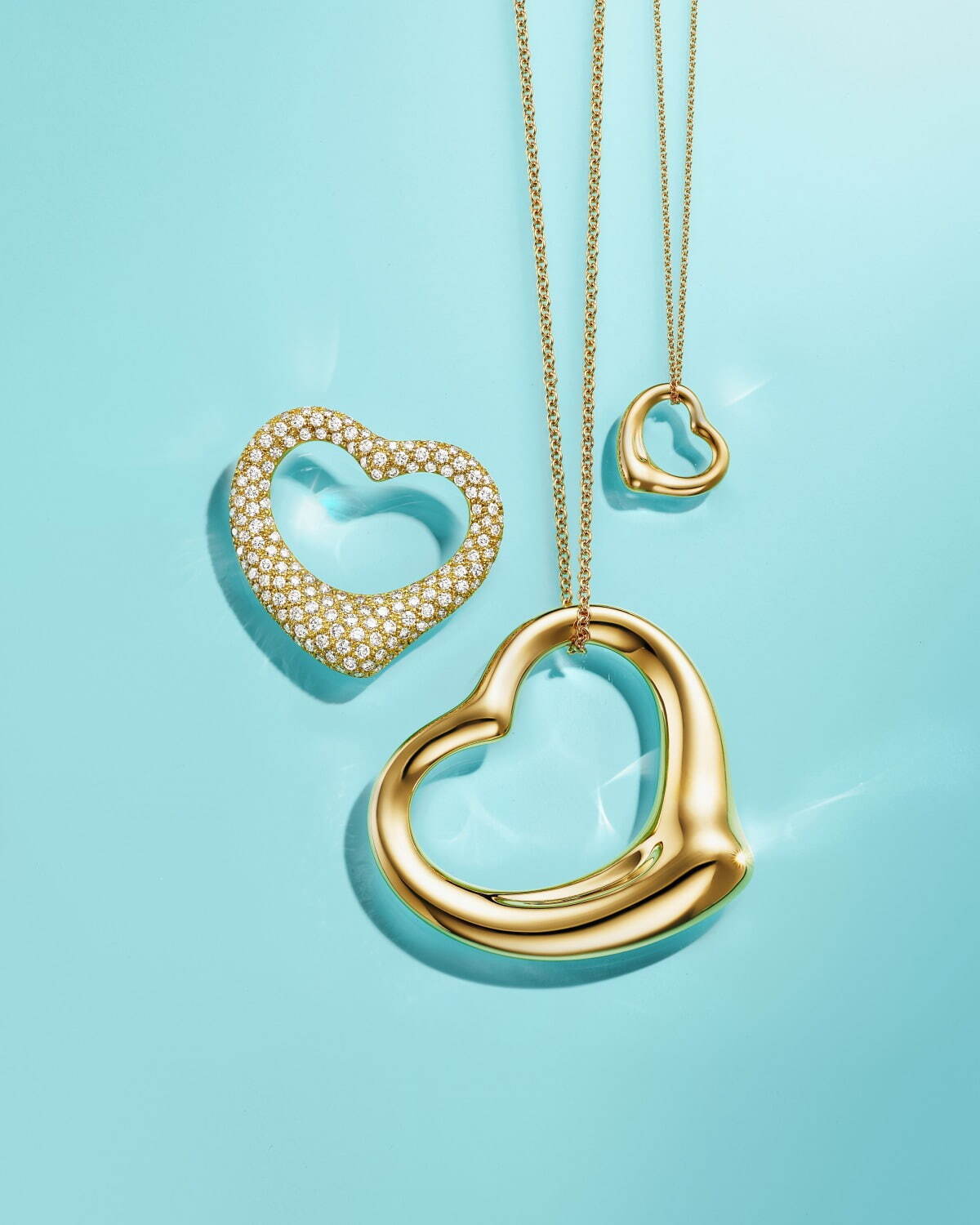 TIFFANY&Co[ティファニー] オープン ハート ネックレス（MA