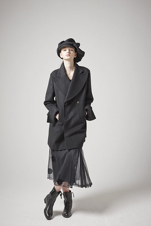 ヨウジヤマモト プリュス ノアール(YOHJI YAMAMOTO +NOIR) 2014-15年秋冬ウィメンズコレクション  - 写真4