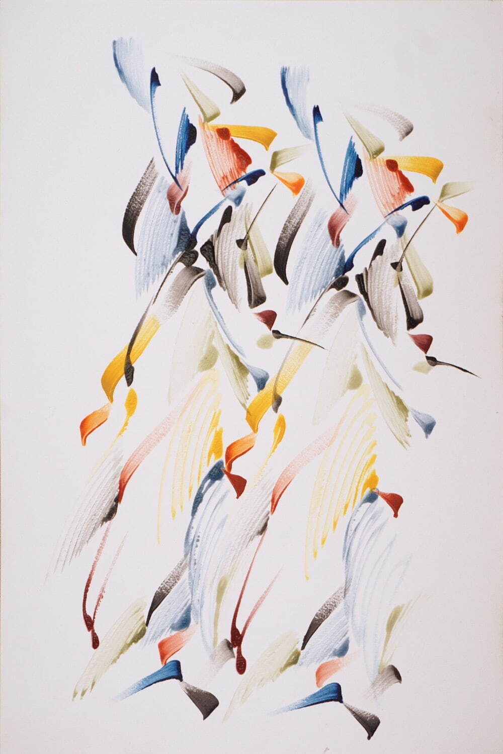 村山悟郎 《データのバロック─ 機械学習のための千のドローイング no.1》 2023年 作家蔵