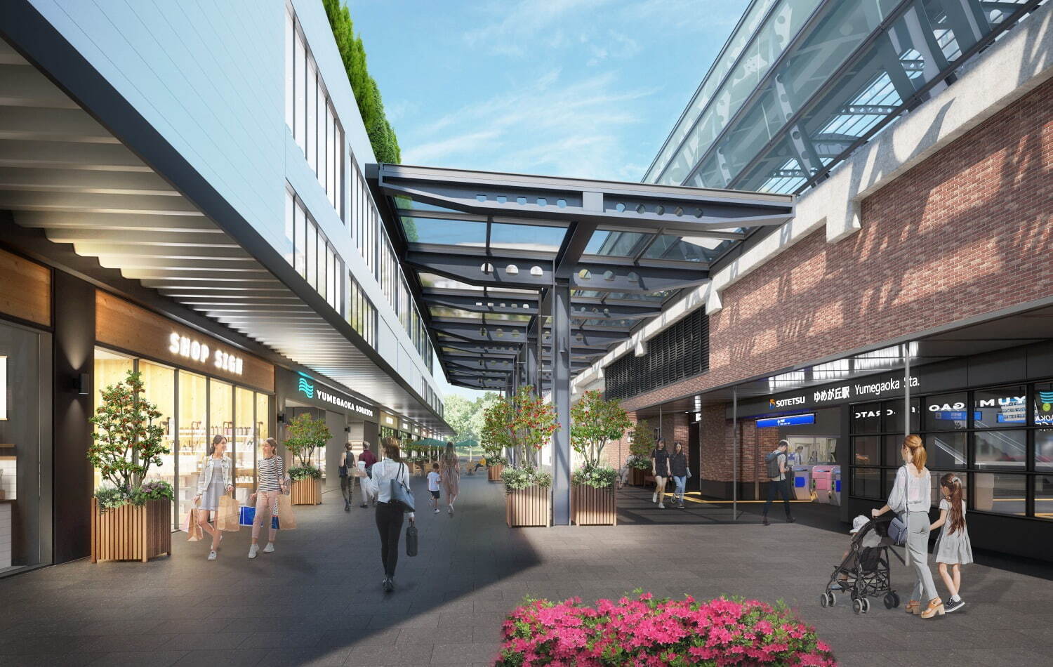 横浜・ゆめが丘に大規模集客施設「ゆめが丘ソラトス」24年7月開業、約130の店舗や大型映画館｜写真8