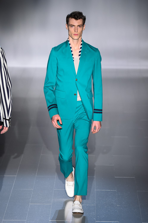 グッチ(GUCCI) 2015年春夏メンズコレクション シルエット - 写真5