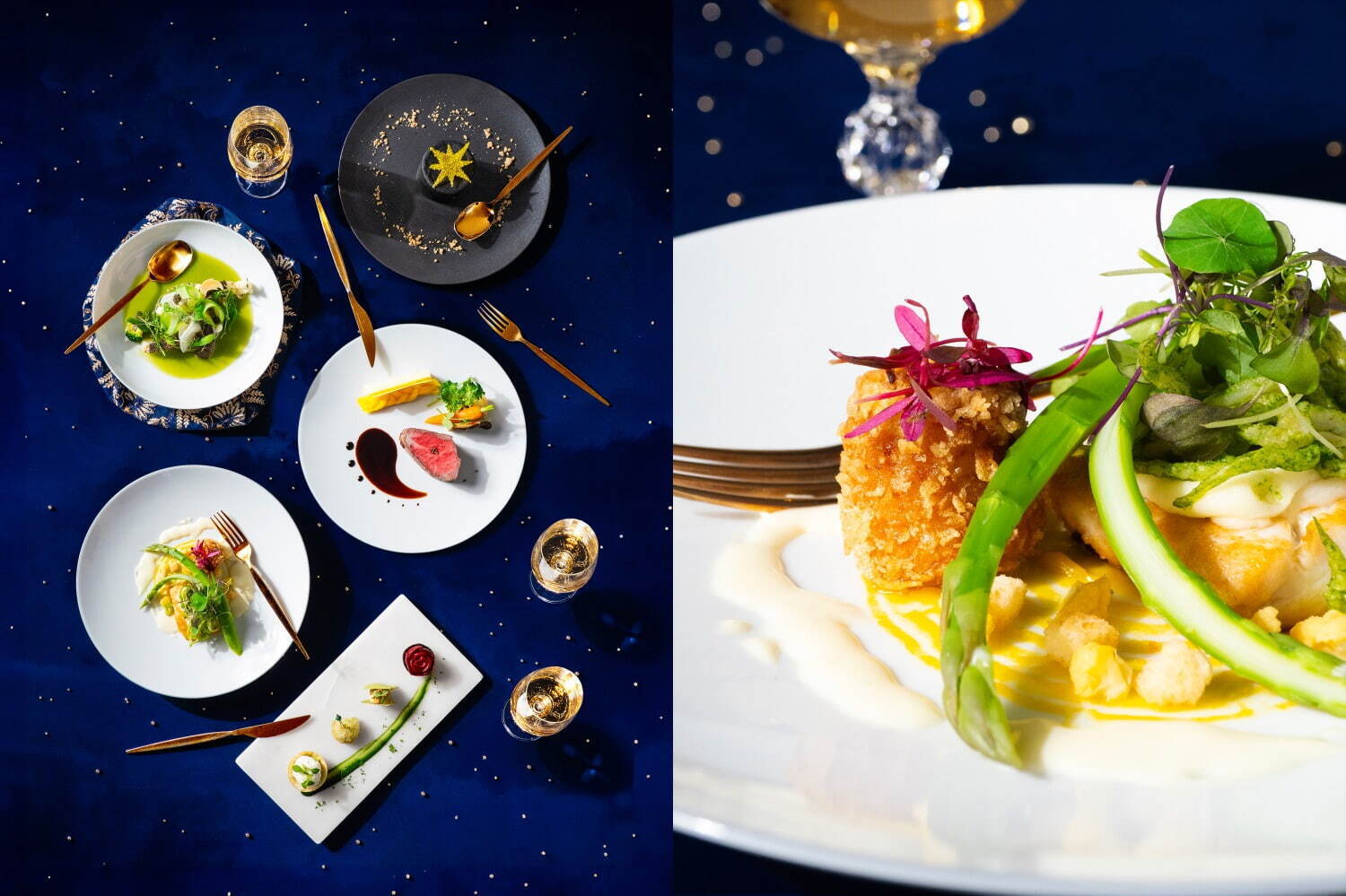 【延期】『星の王子さま』ランチ＆ディナーがメズム東京で、物語を味わう肉・魚料理や星と砂漠を表現したデザートも｜写真1