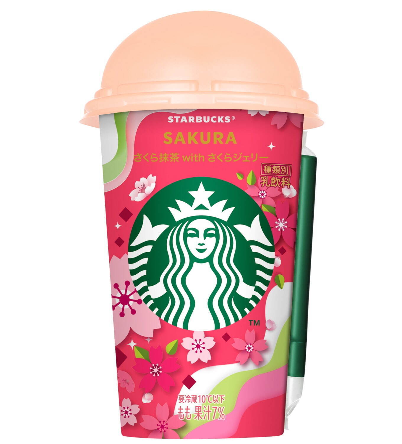 チルドカップ「スターバックス さくら抹茶 with さくらジェリー」
希望小売価格 248円