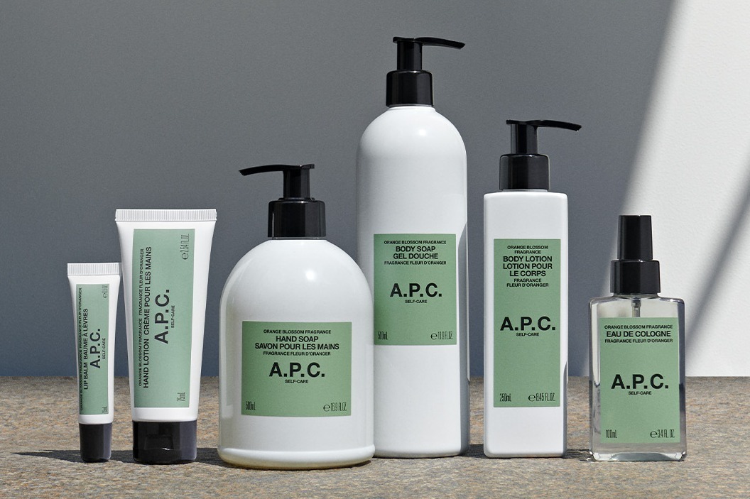 A.P.C.初のボディケアラインが24年春に誕生、“オレンジブロッサム香る”リップ＆ハンドソープなど6種