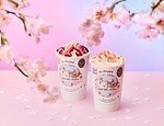 タリーズコーヒー「トムとジェリー」24年コラボ“桜舞う”苺チーズ
