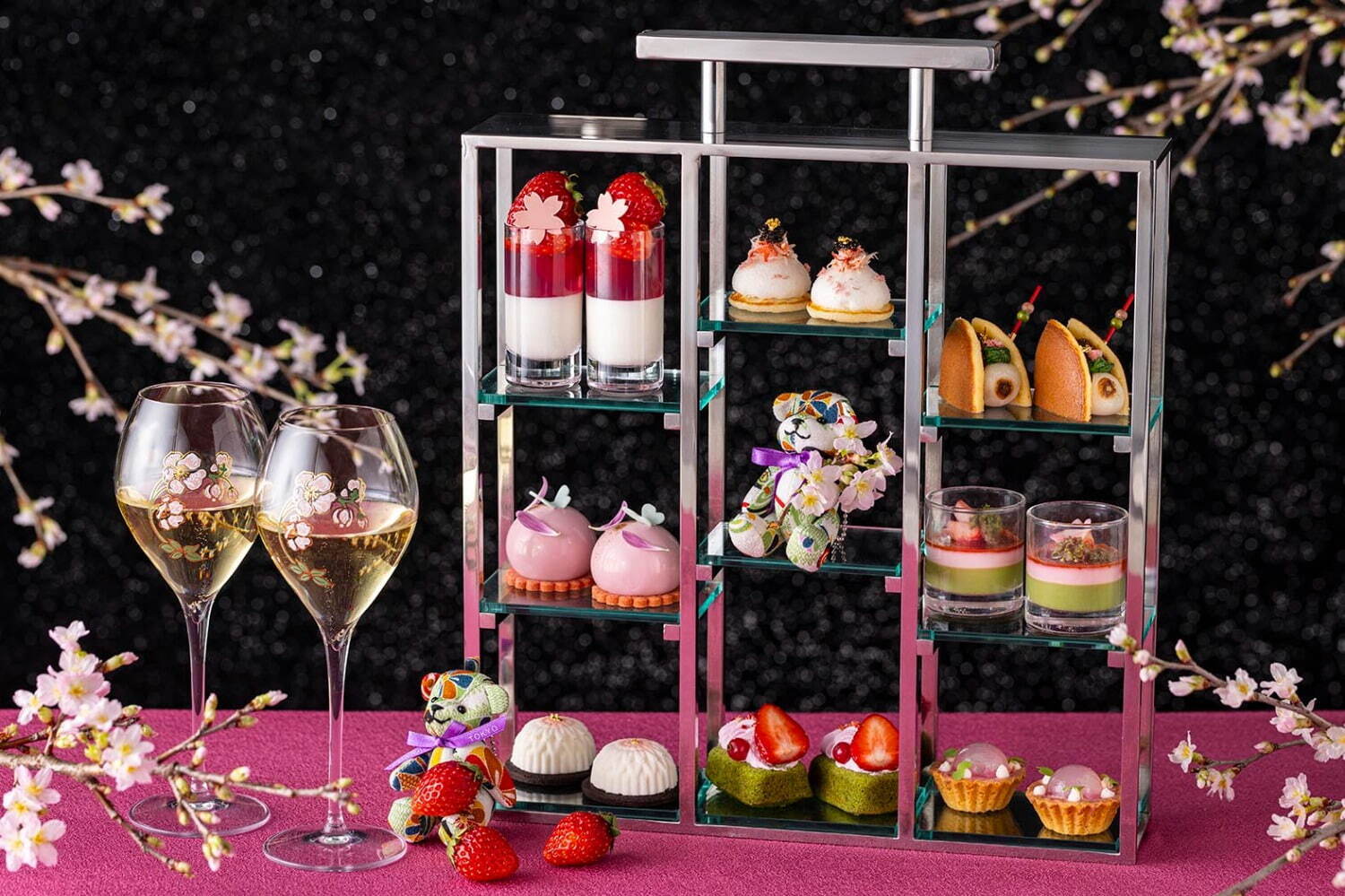 コンラッド東京「夜桜ナイトティー」