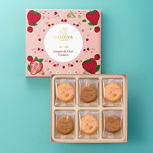 ゴディバの24年ホワイトデー＆春限定“桜と苺”スイーツ、あまおう苺のクッキーや桜香るチョコサブレ｜写真7