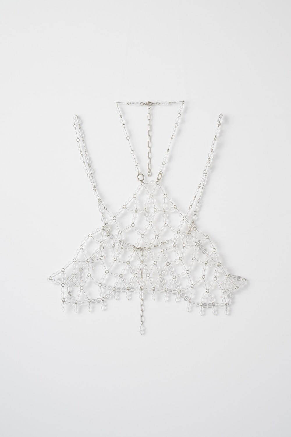 Dripping clear bustier 40,700円