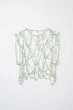 ミューラルの24年春夏新作、“あわいゆく花”のレイヤードドレス＆“花弁に滴る水滴”のビスチェ｜写真14