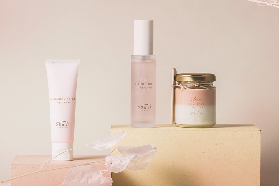 オサジ「ウララ」が再び、“ハーバルフローラル香る”フェイスミストや「ローソープ」