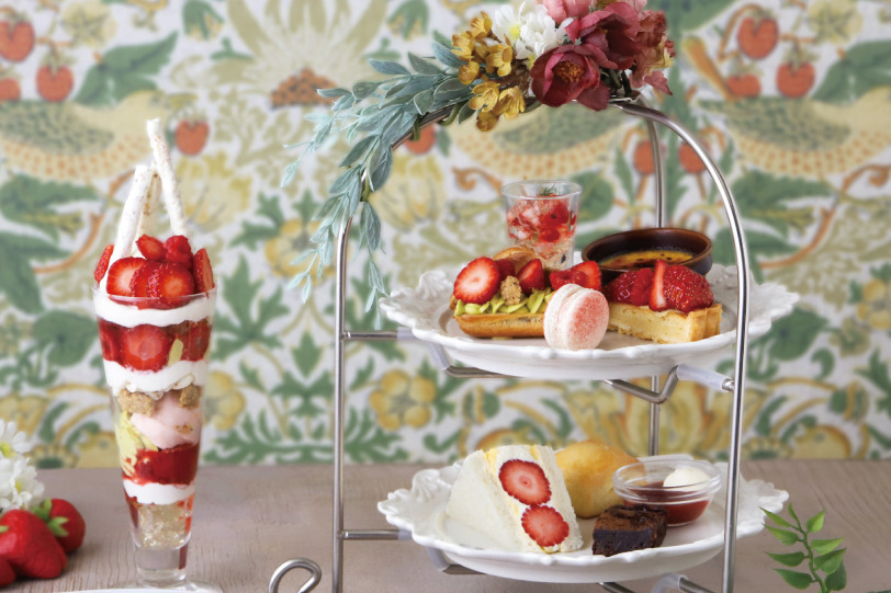 神戸発「パティスリートゥーストゥース」“苺尽くし”のアフタヌーンティー、限定パフェ＆クレープも