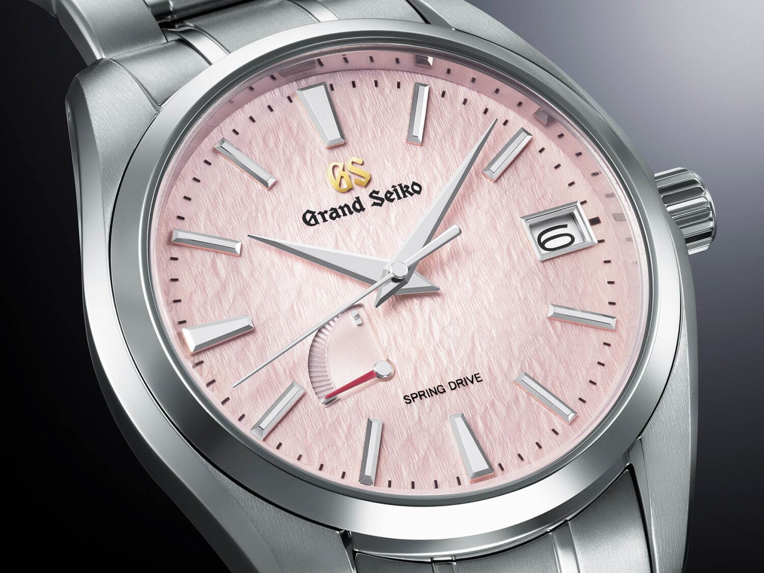 グランドセイコー限定腕時計、“朝焼けを映す雪面”イメージの淡いピンク ...