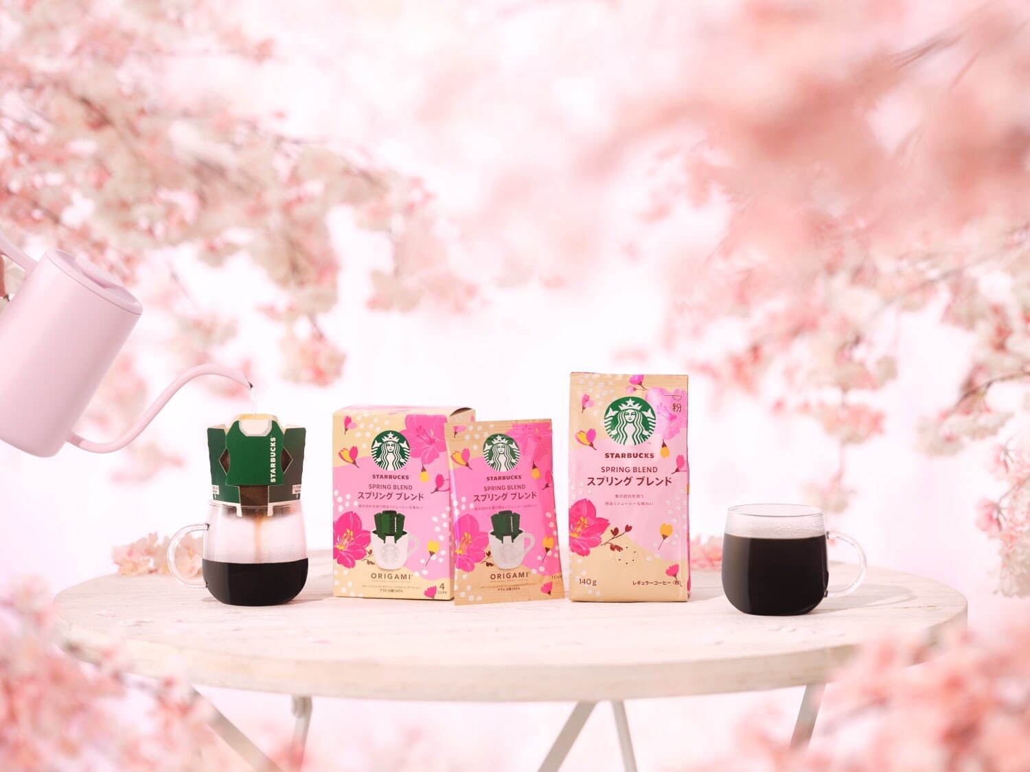 スターバックス(Starbucks Coffee) サクラ ストロベリー ラテ｜写真4