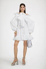 パトゥ24年春夏 - 爽やかなストライプ柄ドレスやふんわりパフスリーブトップス、ラフィアバッグも｜写真32