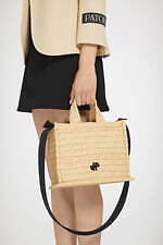 パトゥ24年春夏 - 爽やかなストライプ柄ドレスやふんわりパフスリーブトップス、ラフィアバッグも｜写真20