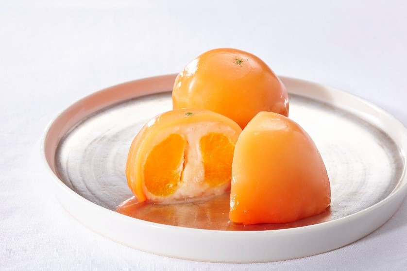 島根・吉岡製菓「シトリンのみかん 大福(DAIFUKU)」1個 540円