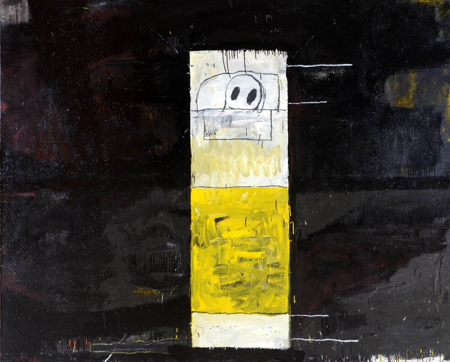 吉本作次 《中断された眠りI》 1985年