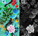 千總(CHISO) 花と鳥と｜写真13