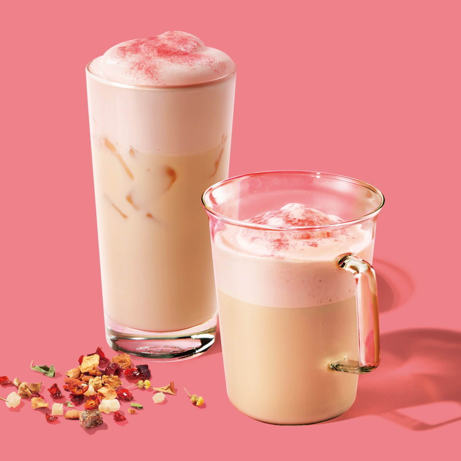 スターバックス ティー &amp; カフェの春限定「ピーチ トランクイリティ」