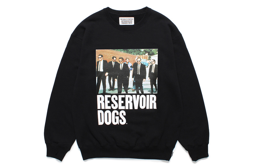 ワコマリア×クエンティン・タランティーノ初監督映画のコラボウェア、刺繍入りスウェットやTシャツなど