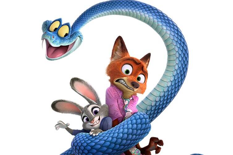 洋画｜ディズニー・アニメーション映画『ズートピア 2』ニック＆ジュディが指名手配犯のヘビを追う