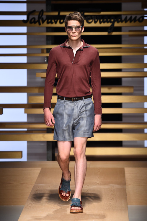 フェラガモ Ferragamo 15年春夏メンズコレクション ファッションプレス