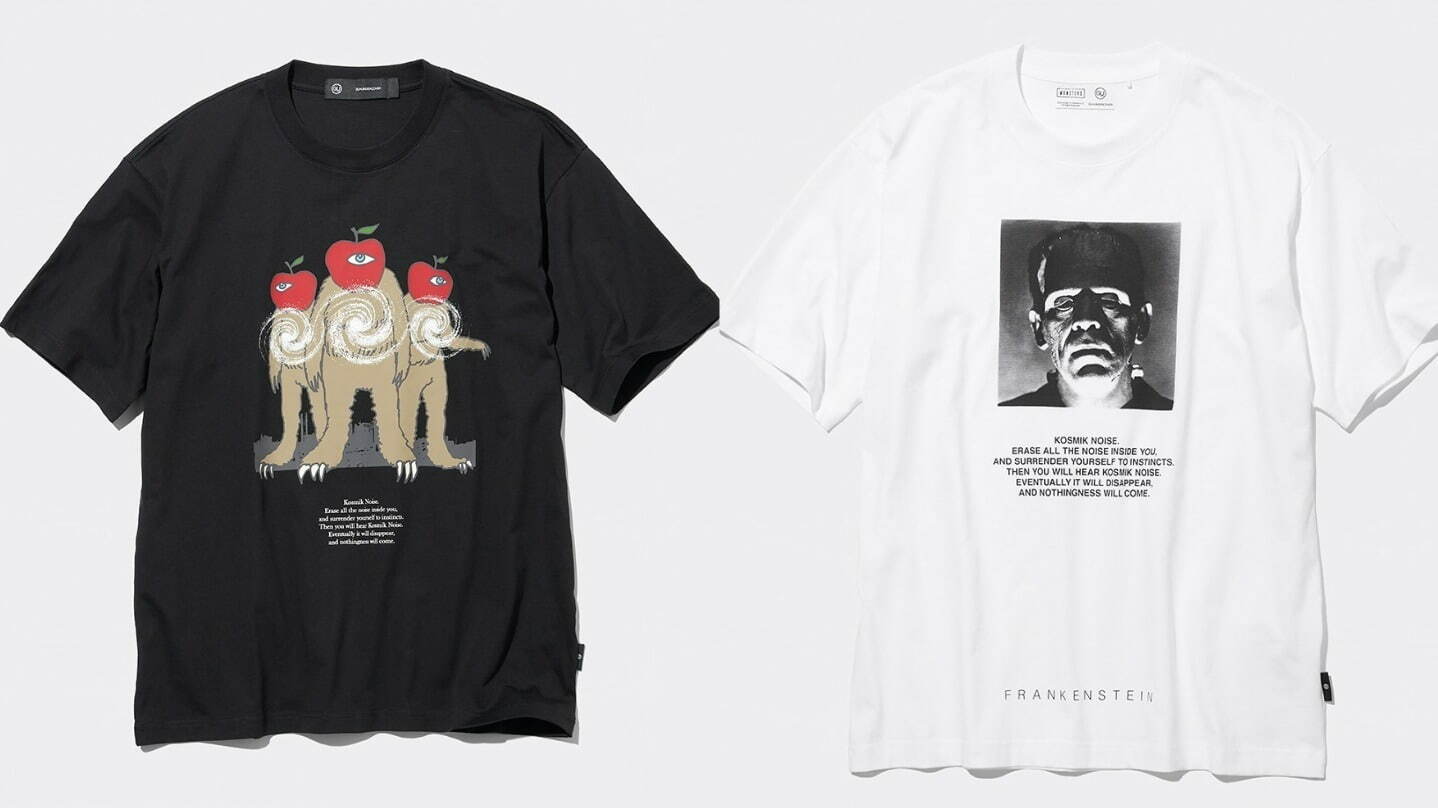 GU×アンダーカバーのメンズウェア、ユニバーサル・モンスターズのグラフィックTやライダースジャケット｜写真24