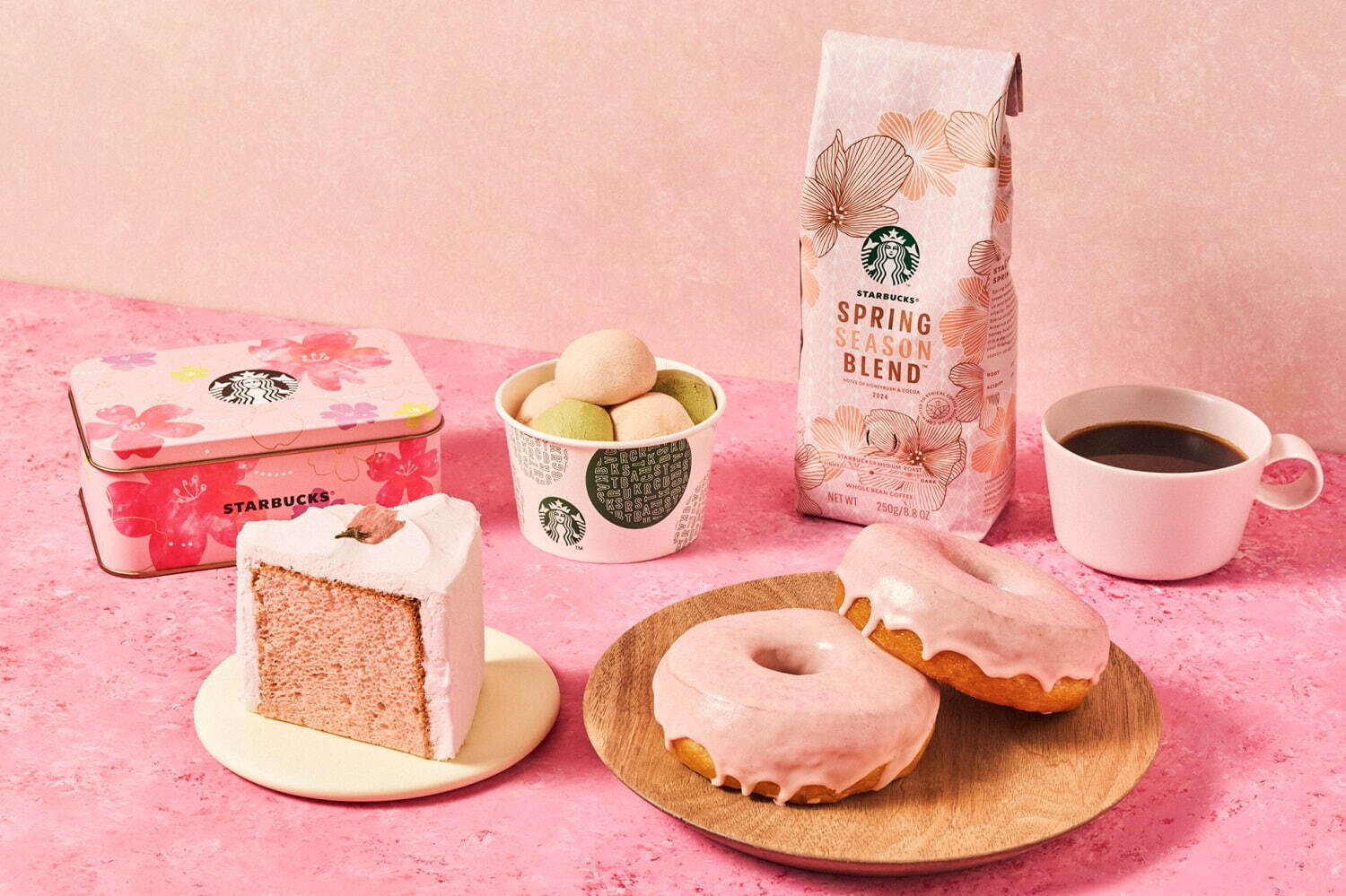 スタバ新作グッズ・2025】みずみずしく美しい、桜をイメージ