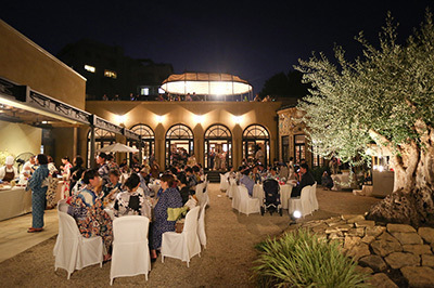 ミシュラン｜東京・小笠原伯爵邸にて一夜だけのBBQパーティ - 浴衣を着て大人の夏祭り