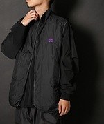 ニードルズ“パープルの蝶の刺繍”を施したキルティングベスト、アーバンリサーチ限定で｜写真2