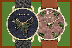 COACH】ブレスレット レキシー 恐竜 黒 ゴールド 美品 - メルカリ
