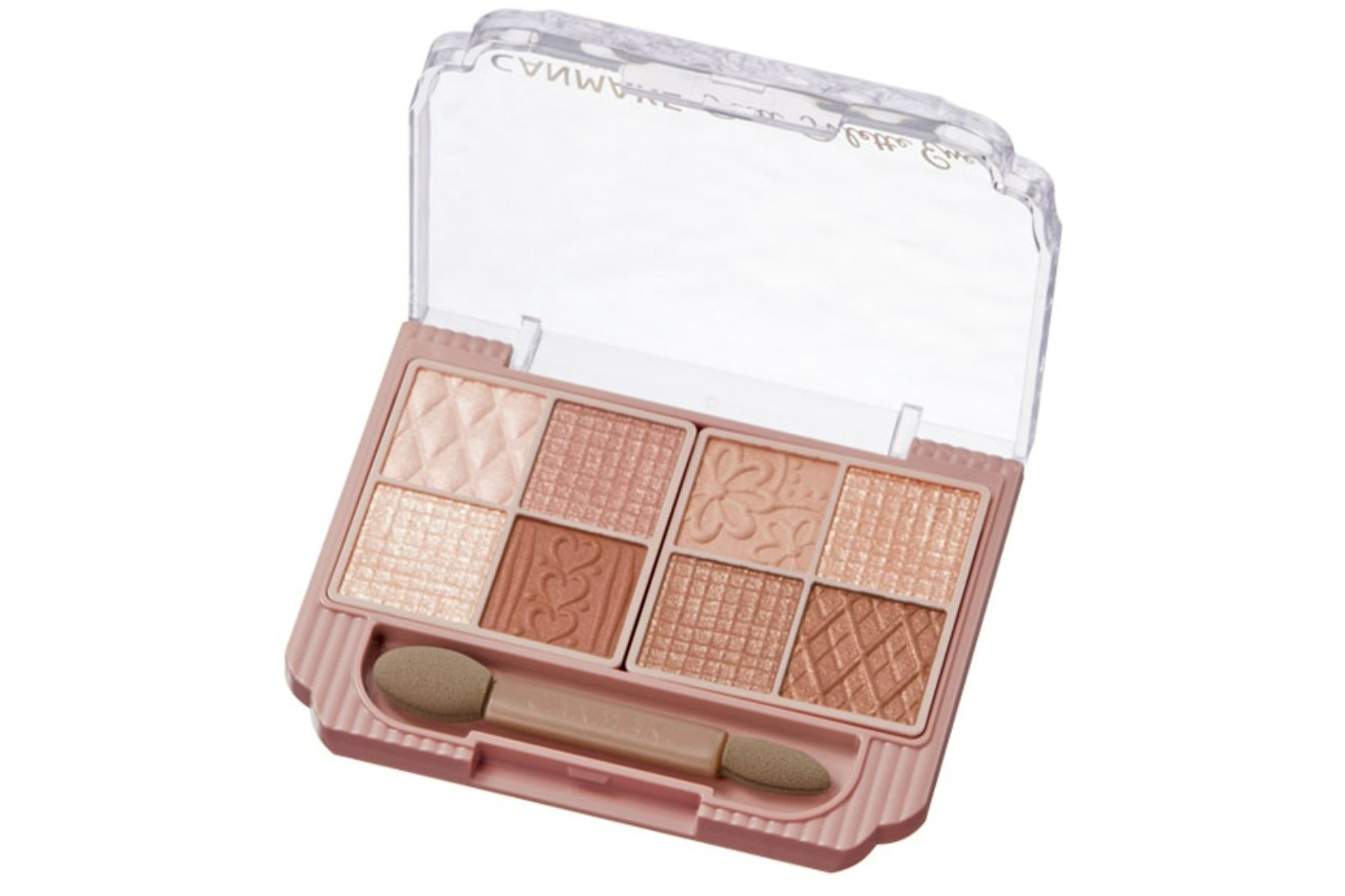 マットアイシャドウ｜キャンメイク24年春コスメ、“焼き菓子ブラウン”の8色入りアイパレ＆いちごミルクカラーのチーク