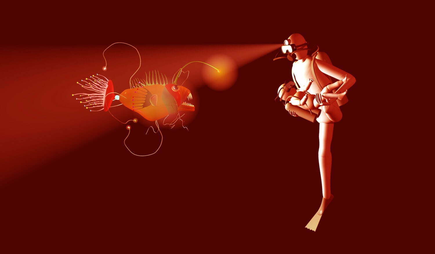 イヴ・ネッツハマー 《身体の外縁》 2012年
ギャラリー・ビアンコーニ(ミラノ)での展示映像より
©Yves Netzhammer