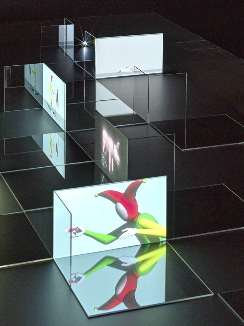 イヴ・ネッツハマー 《伝記で舌を滑らせる》 2019/2022年
ハウス・コンストルクティーフ(チューリヒ)での展示風景
©Yves Netzhammer